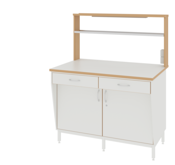 Купить Стол пристенный ЛАБ-1200 ПЛТ LAB по лучшей цене с доставкой - интернет-магазин Прогрессивные решения