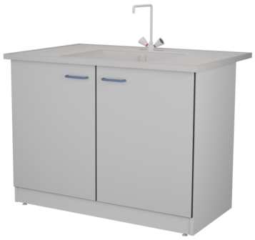 Стол-мойка ЛАБ-PRO МО40 120.80.90 РР ЛОиП  по лучшей цене с доставкой - интернет-магазин Прогрессивные решения