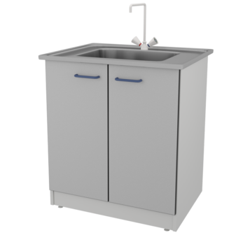 Стол-мойка ЛАБ-PRO МО30 80.65.90 SS ЛОиП  по лучшей цене с доставкой - интернет-магазин Прогрессивные решения