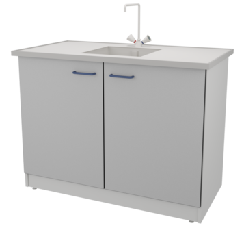 Стол-мойка ЛАБ-PRO МО 120.65.90 РР ЛОиП  по лучшей цене с доставкой - интернет-магазин Прогрессивные решения