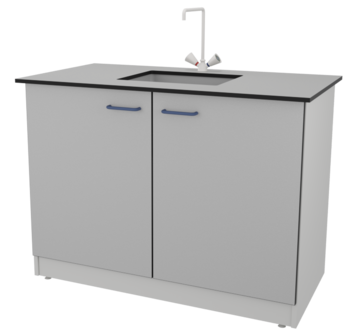 Стол-мойка ЛАБ-PRO МО 120.65.90 TV ЛОиП  по лучшей цене с доставкой - интернет-магазин Прогрессивные решения