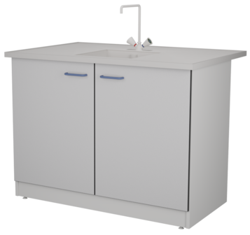 Стол-мойка ЛАБ-PRO МО 120.80.90 РР ЛОиП  по лучшей цене с доставкой - интернет-магазин Прогрессивные решения