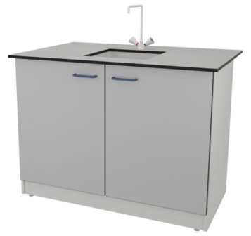 Стол-мойка ЛАБ-PRO МО 120.80.90 TF ЛОиП  по лучшей цене с доставкой - интернет-магазин Прогрессивные решения