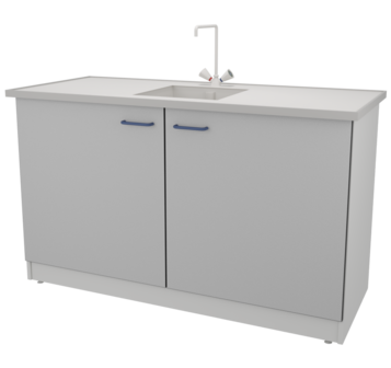 Стол-мойка ЛАБ-PRO МО 150.65.90 РР ЛОиП  по лучшей цене с доставкой - интернет-магазин Прогрессивные решения