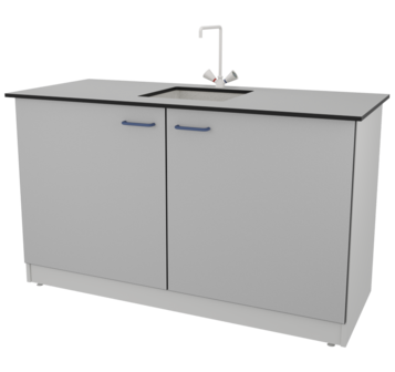 Стол-мойка ЛАБ-PRO МО 150.65.90 TF ЛОиП  по лучшей цене с доставкой - интернет-магазин Прогрессивные решения