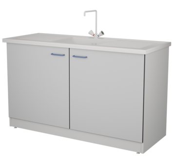 Стол-мойка ЛАБ-PRO МО 150.60.90 РР ЛОиП  по лучшей цене с доставкой - интернет-магазин Прогрессивные решения