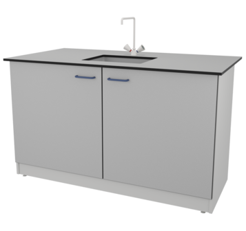 Стол-мойка ЛАБ-PRO МО 150.80.90 TV ЛОиП  по лучшей цене с доставкой - интернет-магазин Прогрессивные решения