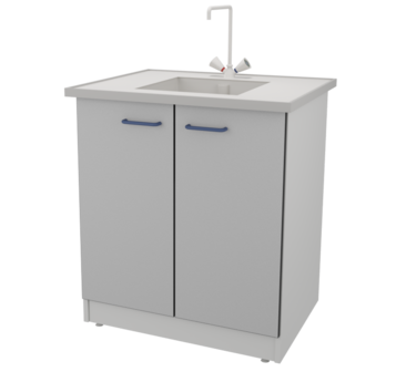 Стол-мойка  ЛАБ-PRO МО 80.65.90 РР ЛОиП  по лучшей цене с доставкой - интернет-магазин Прогрессивные решения