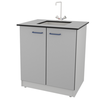 Стол-мойка ЛАБ-PRO МО 80.65.90 TF ЛОиП  по лучшей цене с доставкой - интернет-магазин Прогрессивные решения