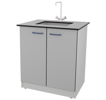 Стол-мойка ЛАБ-PRO МО 80.65.90 TV ЛОиП  по лучшей цене с доставкой - интернет-магазин Прогрессивные решения