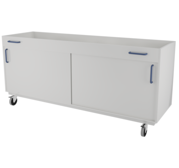 Тумба подкатная для хранения и перелива кислот ЛАБ-PRO НПТ 155.45.70 РР ЛОиП  по лучшей цене с доставкой - интернет-магазин Прогрессивные решения