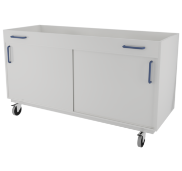 Тумба подкатная для хранения и перелива кислот ЛАБ-PRO НПТ 125.45.70 РР ЛОиП  по лучшей цене с доставкой - интернет-магазин Прогрессивные решения