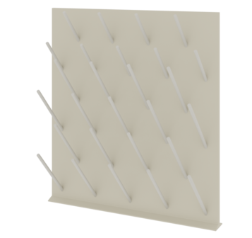 Купить Навесной сушильный стеллаж для посуды ЛАБ-400 ССт LAB по лучшей цене с доставкой - интернет-магазин Прогрессивные решения