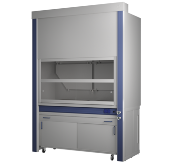 Шкаф приточно-вытяжной с дренажной системой для работы с дымящими кислотами ЛАБ-PRO ШПВК 180.90.260 PP-PVC ЛОиП  по лучшей цене с доставкой - интернет-магазин Прогрессивные решения