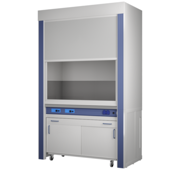 Шкаф вытяжной со встроенной стеклокерамической плитой ЛАБ-PRO ШВВП 150.85.245 F20 ЛОиП  по лучшей цене с доставкой - интернет-магазин Прогрессивные решения