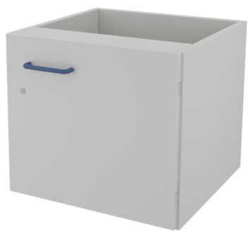 Тумба навесная металлическая с дверкой ЛАБ-PRO ТНМД 50.50.45 ЛОиП  по лучшей цене с доставкой - интернет-магазин Прогрессивные решения