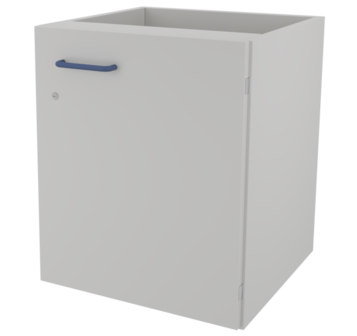 Тумба навесная металлическая с дверкой ЛАБ-PRO ТНМД 50.50.60 ЛОиП  по лучшей цене с доставкой - интернет-магазин Прогрессивные решения