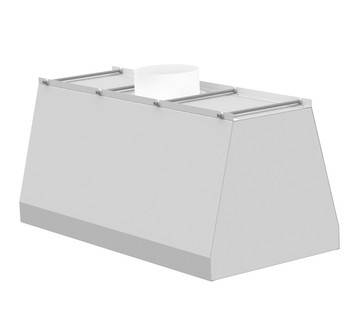 Зонт вытяжной островной ЛАБ-PRO ВЗ 100.50.45 О ЛОиП  по лучшей цене с доставкой - интернет-магазин Прогрессивные решения