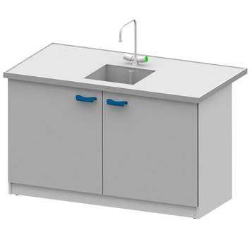 Стол-мойка ЛАБ-PRO МО 150.80.90 РР ЛОиП  по лучшей цене с доставкой - интернет-магазин Прогрессивные решения