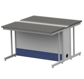 Стол островной низкий ЛАБ-PRO CОКв 180.150.90 SS ЛОиП  по лучшей цене с доставкой - интернет-магазин Прогрессивные решения