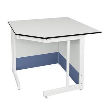 Стол угловой к низкому пристенному столу ЛАБ-PRO СУ 110/80.110/80.75 TR ЛОиП  по лучшей цене с доставкой - интернет-магазин Прогрессивные решения