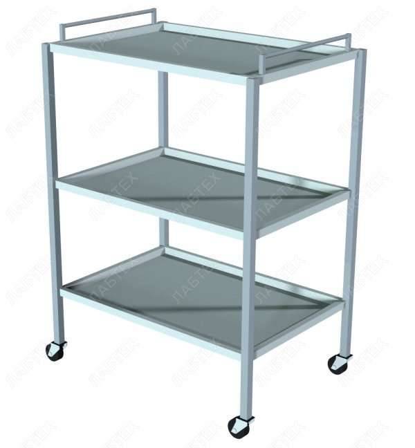 Столик для инструментов ЛАБТЕХ-ИС-2С, 630*430*860 Лабтех  по лучшей цене с доставкой - интернет-магазин Прогрессивные решения