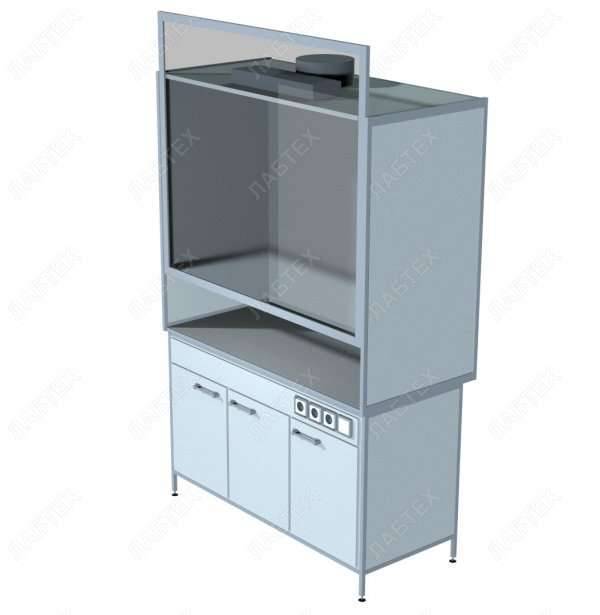 Шкаф вытяжной ЛАБТЕХ-ШВ-102-ПТ, 1454*700*2185 Лабтех  по лучшей цене с доставкой - интернет-магазин Прогрессивные решения