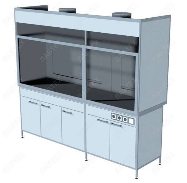 Шкаф вытяжной ЛАБТЕХ-ШВ-204-ПТОТ, 2445*740*2100 Лабтех  по лучшей цене с доставкой - интернет-магазин Прогрессивные решения