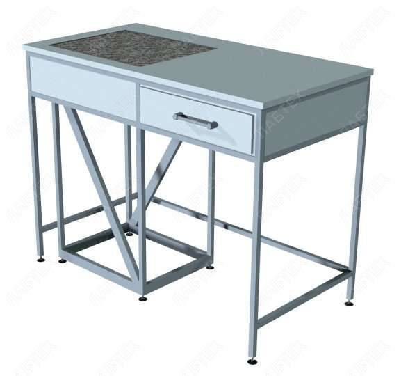 Стол для весов ЛАБТЕХ-СВ-10 ПАГ, гранит, 1200*610*900 Лабтех  по лучшей цене с доставкой - интернет-магазин Прогрессивные решения