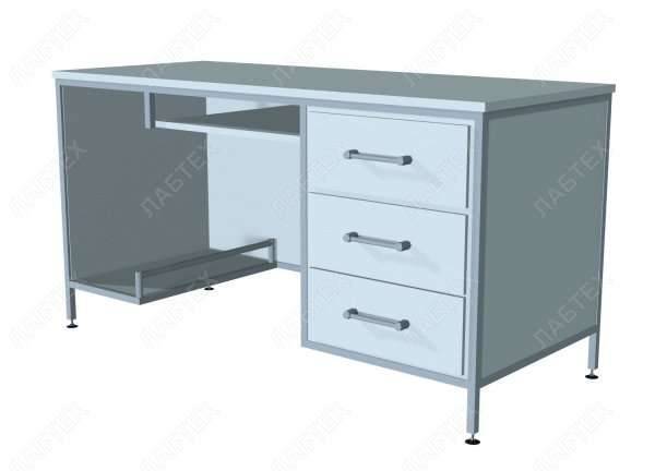 Стол лабораторный ЛАБТЕХ-СК-1-ПА компьютерный, 1470*610*750 Лабтех  по лучшей цене с доставкой - интернет-магазин Прогрессивные решения