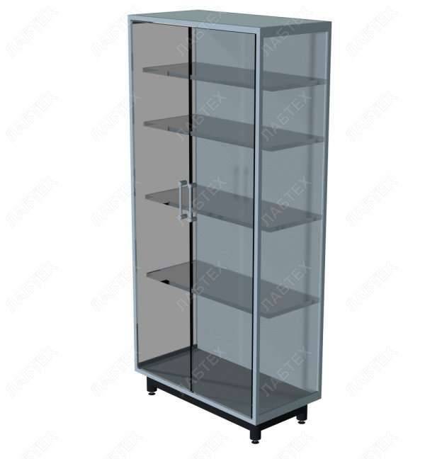 Шкаф-витрина ЛАБТЕХ-ТШ-205, 830*420*1700 Лабтех  по лучшей цене с доставкой - интернет-магазин Прогрессивные решения