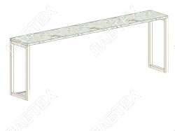 Надстройка для стола ЛАБТЕХ-М-2 (ЭК-2) 1450*300*500 Лабтех  по лучшей цене с доставкой - интернет-магазин Прогрессивные решения