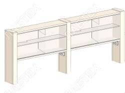 Надстройка для стола ЛАБТЕХ-ШН-3 (НС-3) 1924*250*800 Лабтех  по лучшей цене с доставкой - интернет-магазин Прогрессивные решения