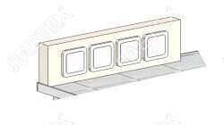 Розетки ЛАБТЕХ-ЭП-2 (НС-8) две двойные,  с автоматом отключения Лабтех  по лучшей цене с доставкой - интернет-магазин Прогрессивные решения