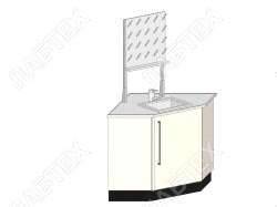 Стол мойка ЛАБТЕХ ПроМо-5ДК однодверная для внешнихугловых переходов Лабтех  по лучшей цене с доставкой - интернет-магазин Прогрессивные решения