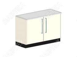 Стол тумба лабораторный ЛАБТЕХ ПроСт-31Т двухдверный, 1200*650*900 Лабтех  по лучшей цене с доставкой - интернет-магазин Прогрессивные решения