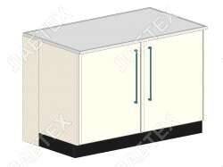 Стол тумба лабораторный ЛАБТЕХ ПроСт-41Т двухдверный, 1200*900*900 Лабтех  по лучшей цене с доставкой - интернет-магазин Прогрессивные решения
