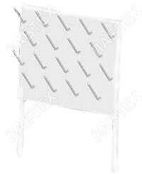 Сушилка для лабораторной посуды настольная ЛАБТЕХ-СУ-1 (нержавеющая сталь, 18 штырей) Лабтех  по лучшей цене с доставкой - интернет-магазин Прогрессивные решения