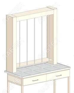 Установка титровальная ЛАБТЕХ-УТ-1/2, 5 штативов 1180*245*1000 Лабтех  по лучшей цене с доставкой - интернет-магазин Прогрессивные решения