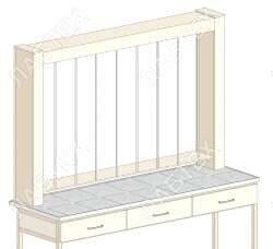 Установка титровальная ЛАБТЕХ-УТ-2, 8 штативов 1450*245*1000 Лабтех  по лучшей цене с доставкой - интернет-магазин Прогрессивные решения