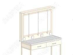 Установка титровальная ЛАБТЕХ-УТ-4, 5 штативов 1458*245*880 Лабтех  по лучшей цене с доставкой - интернет-магазин Прогрессивные решения