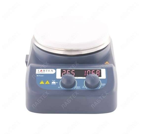 Мешалка магнитная  Labtex MS-200 LT, с подогревом Лабтех  по лучшей цене с доставкой - интернет-магазин Прогрессивные решения