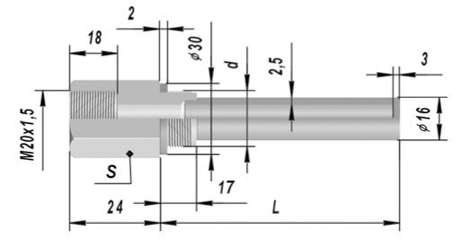 Купить Гильза защитные ДДШ4.819.015 НА РУ 25 МПА OMSKETALON по лучшей цене с доставкой - интернет-магазин Прогрессивные решения