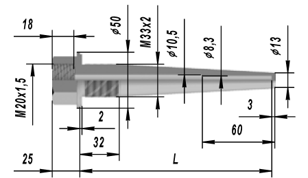 Купить Гильза защитная ДДШ4.819.016 НА Ру 50 МПА OMSKETALON по лучшей цене с доставкой - интернет-магазин Прогрессивные решения