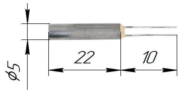Купить Чувствительные элементы платиновые (ЭЧП) латунные OMSKETALON по лучшей цене с доставкой - интернет-магазин Прогрессивные решения