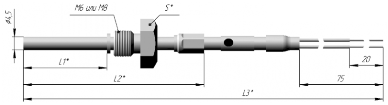 Купить Преобразователи термоэлектрические ТХА 0903, ТХК 0903, ТЖК 0903 OMSKETALON по лучшей цене с доставкой - интернет-магазин Прогрессивные решения