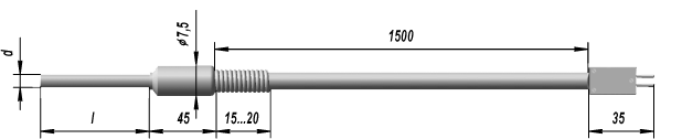 Купить Преобразователи термоэлектрические хромель-алюмелевые ТХА 0002 хромель-копелевые ТХК 0002 OMSKETALON по лучшей цене с доставкой - интернет-магазин Прогрессивные решения