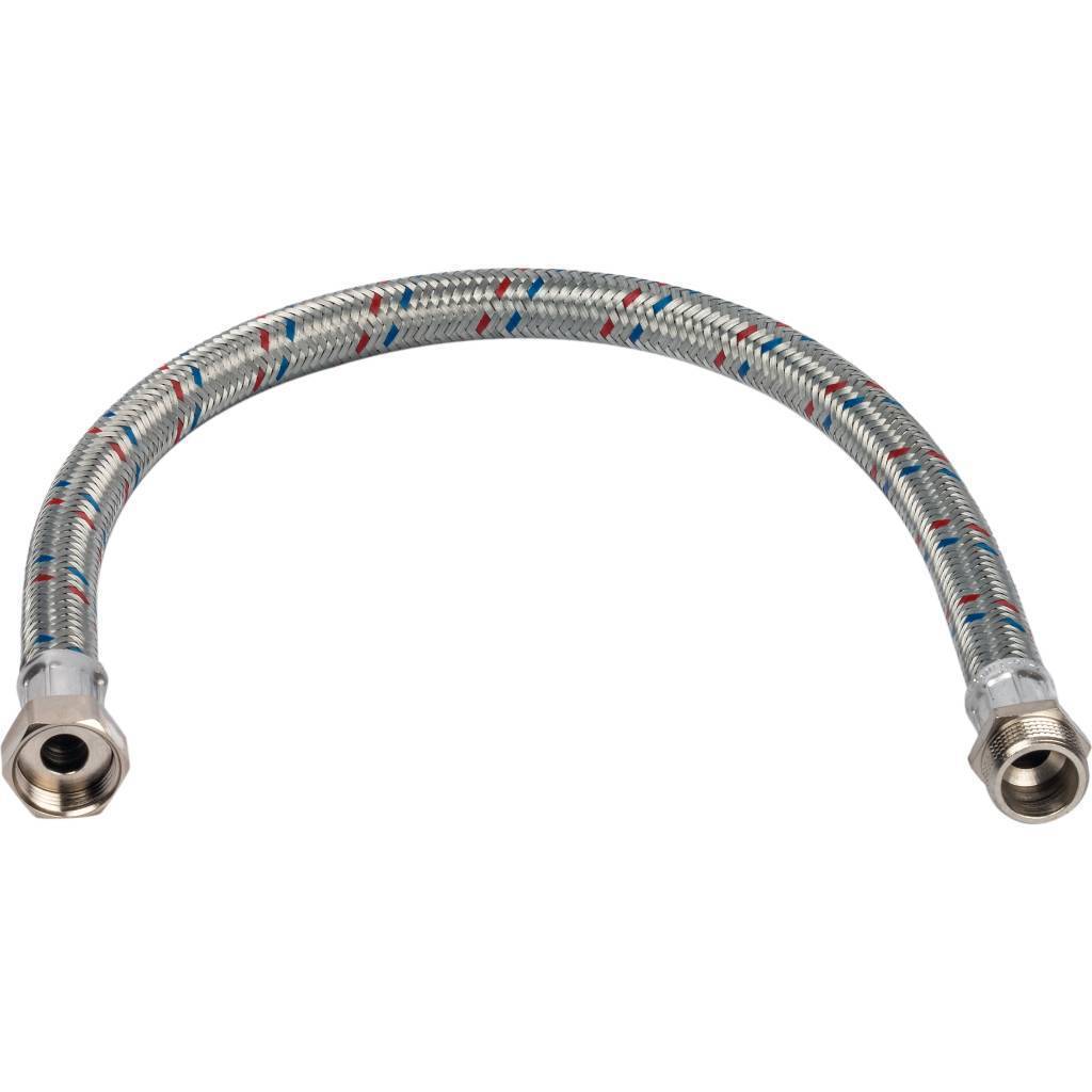 Купить SHF-0126-181515 STOUT SHF-НВ Гибкая подводка для воды  НР 1 х ВР 1,  длина 800 мм STOUT по лучшей цене с доставкой - интернет-магазин Прогрессивные решения