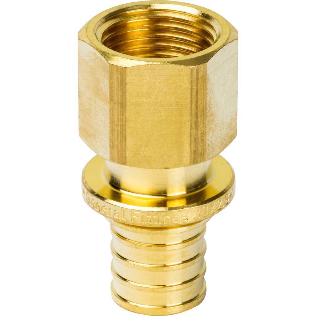 Купить SFA-0002-002012 STOUT  Переходник с внутренней резьбой 20xG 1/2" для труб из сшитого полиэтилена аксиальный STOUT по лучшей цене с доставкой - интернет-магазин Прогрессивные решения