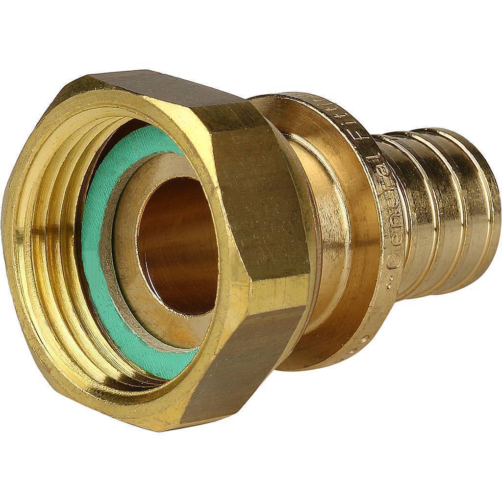 Купить SFA-0019-002034 STOUT  Переходник с накидной гайкой 20xG 3/4" для труб из сшитого полиэтилена аксиальный STOUT по лучшей цене с доставкой - интернет-магазин Прогрессивные решения